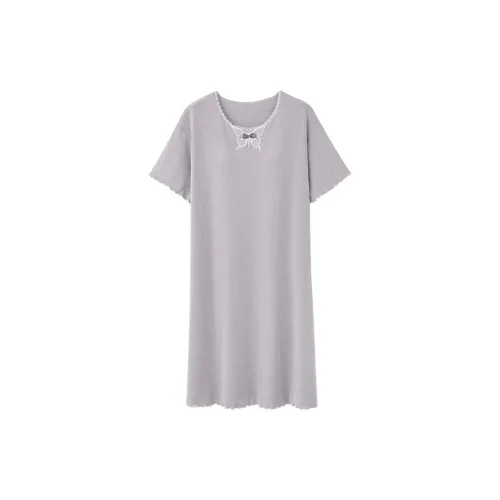 Pretty lady Светло-серый Женские Ночные сорочки