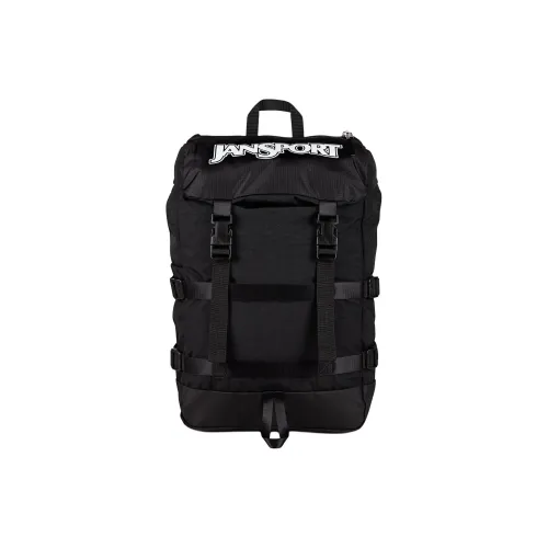 Jansport Переработанный полиэстер рюкзак унисекс черный