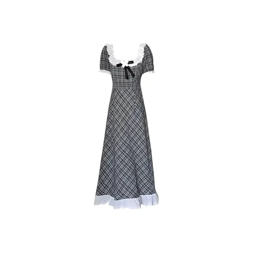 HELEH Black Женские Короткие Платья с Рукавами