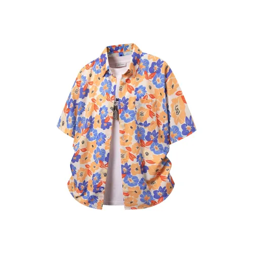 YEARNED Белая Унисекс Рубашка