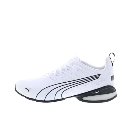 PUMA Voltaic Evo Slip-resistant Abrasion-resistant Low-top Беговые кроссовки Унисекс Белый
