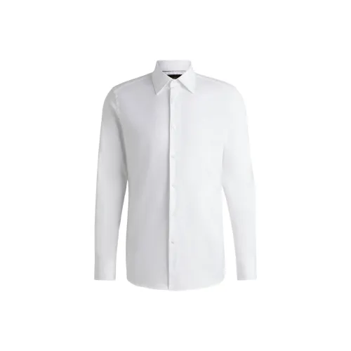 Hugo Boss Белые Мужские Рубашки
