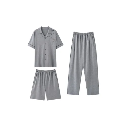 Pretty lady Серый Мужской Пижамный комплект