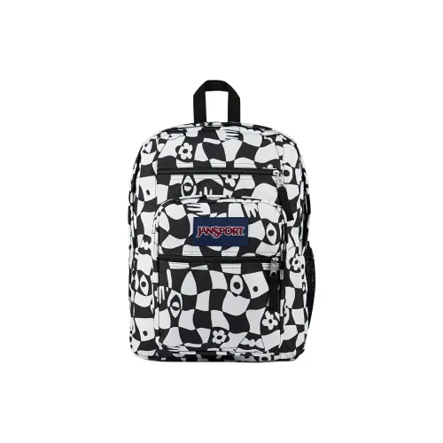 JanSport Полиэстер Рюкзак Унисекс Черный Белый