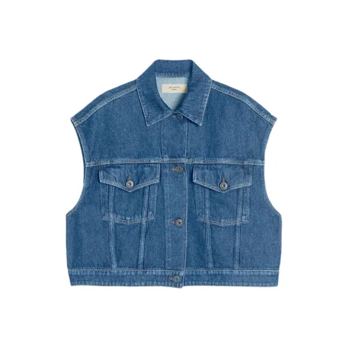 WEEKEND MaxMara Жилет Женский Морской Синий