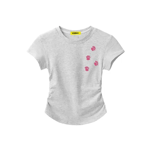 VXOXV Женские футболки с коротким рукавом