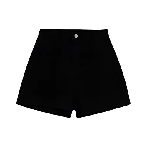 OMOIDAS Черные Женские Повседневные Шорты