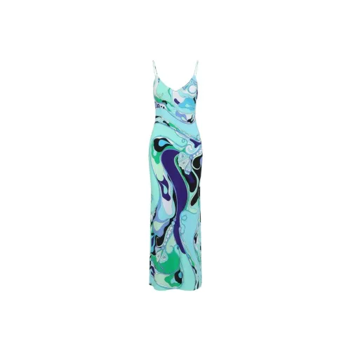 EMILIO PUCCI Многоцветные Женские Слиплатья
