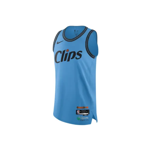 Nike Баскетбольная Джерси Унисекс Тихоокеанский Синий