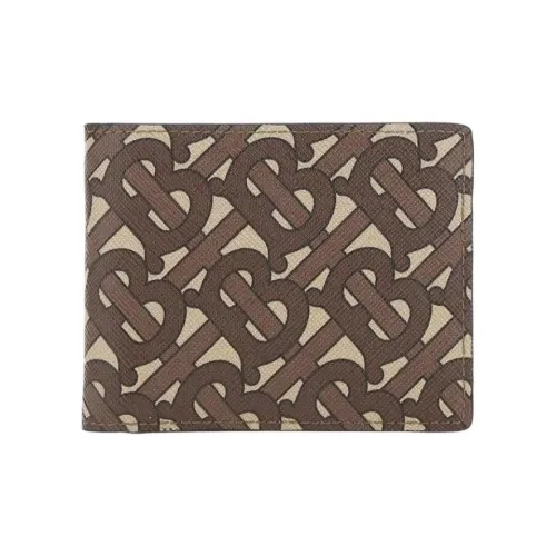 Burberry Полиуретан Кошелек Мужской Коричневый