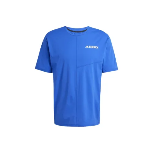 adidas Terrex Синий Мужской T-Рубашка