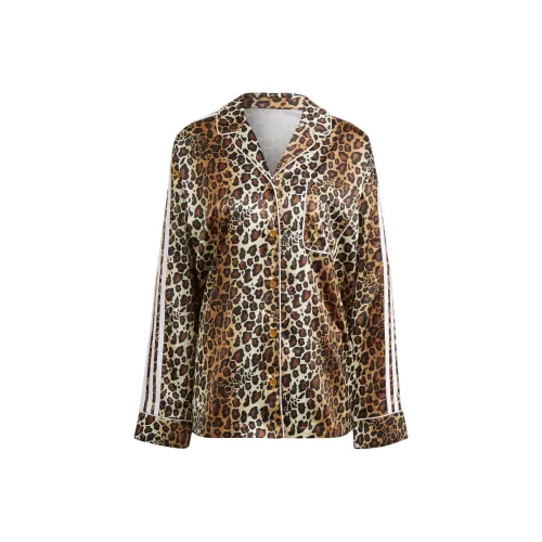 Adidas Originals Satin Shirt Women's Multicolor Пшенично-коричневый