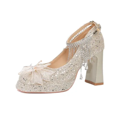 Lanza Высокие каблуки с грубым покрытием Женские