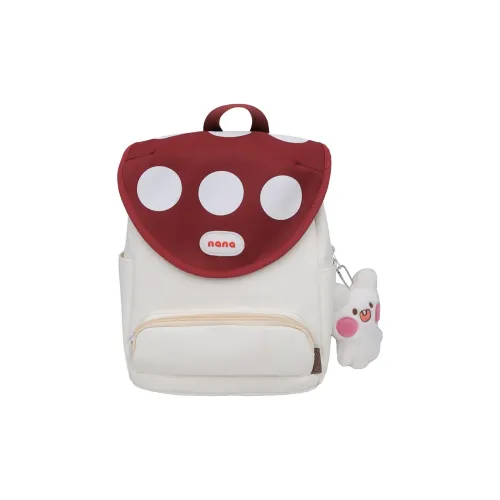 WXRX Нейлон Рюкзак Женский Белый Зеленый