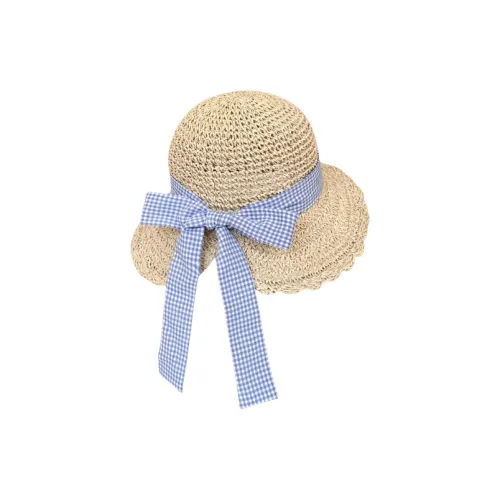 BOOLFEN Шляпы ведра из соломенной плетени Женские