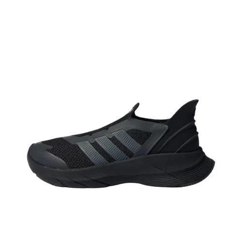 Adidas Slip-resistant Abrasion-resistant Low-top Беговые кроссовки Унисекс Черный Серый
