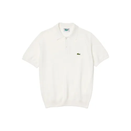 LACOSTE Collaboration Белая Мужская Поло
