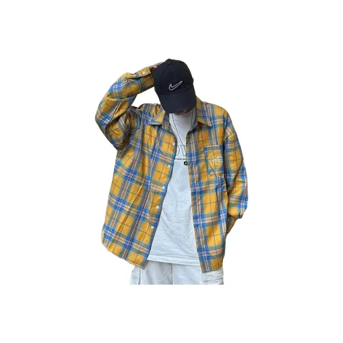 PIERRE CARDIN Желтые Мужские Рубашки