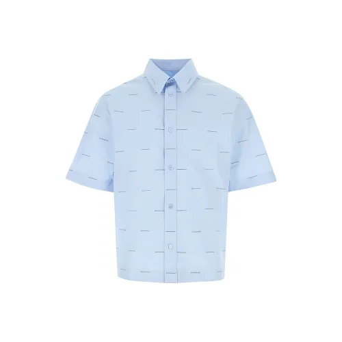 GIVENCHY Мужские Синие Рубашки