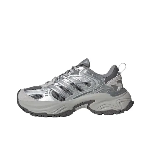 Adidas SHADOW FEVER Нижняя юбка Устойчивая к истиранию Низкий топ Толстая подошва Кроссовки Унисекс Серебристо-серый