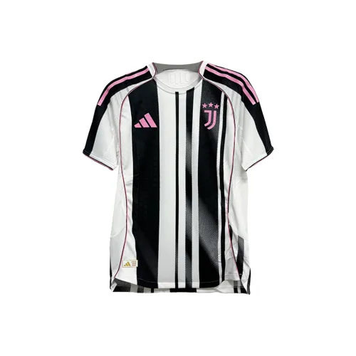 Adidas Черный Белый Полосы Мужская Футбольная Джерси