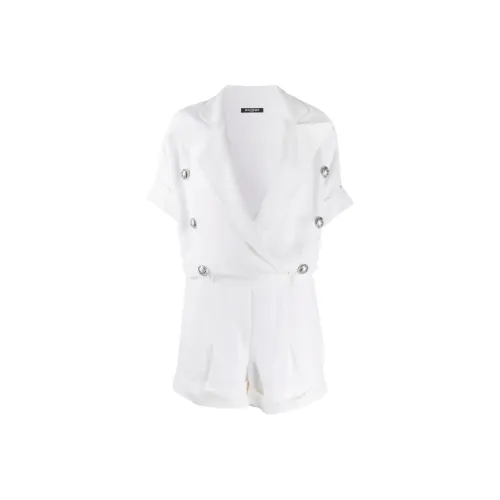 BALMAIN Белый Женские Комбинезоны