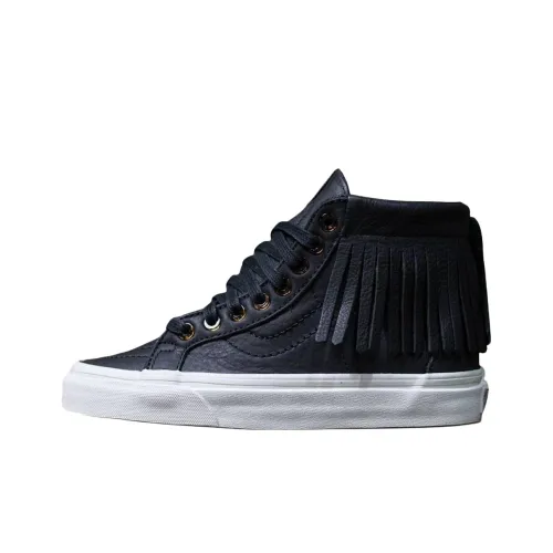 Vans Sk8 Hi Высокие Кроссовки для Скейтбординга Женские Черные