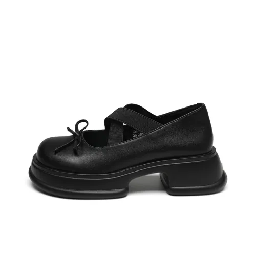 ZHR Платформа Mary Jane Обувь Женская