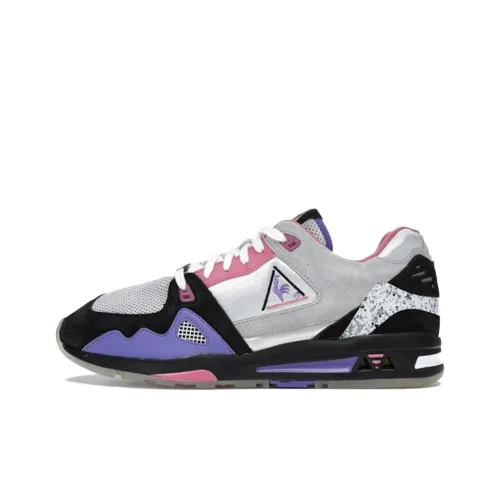 Le Coq Sportif Шок Абсорберы Противоскользящие Устойчивые к Износу Низкий Топ Повседневная Обувь Унисекс Черный