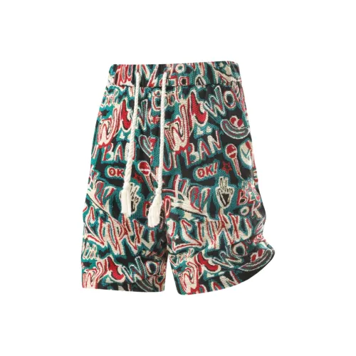 PEIMENG Зеленые Мужские Пляжные Шорты