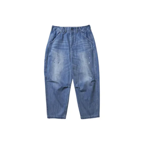 Liberaiders TRIBAL Деним SARROUEL Брюки HW Джинсы Унисекс