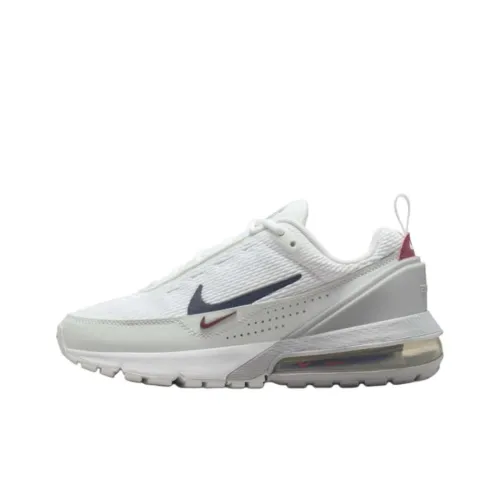 Nike Air Max Impuls Low Top Детские Беговые Кроссовки Белый Серый Подростки