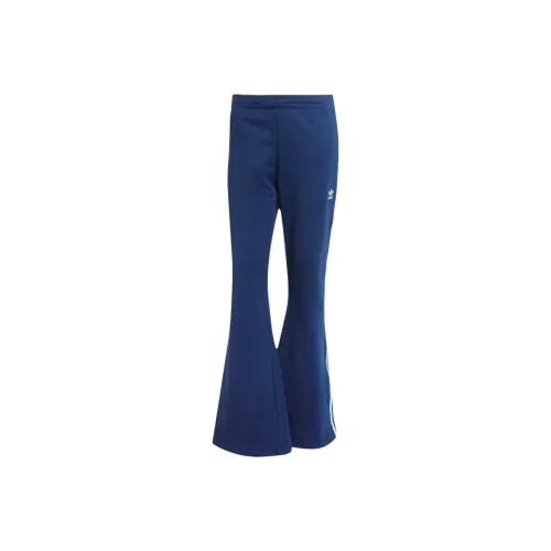 Adidas Originals Вязаные тренировочные штаны женские цвет полуночный индиго