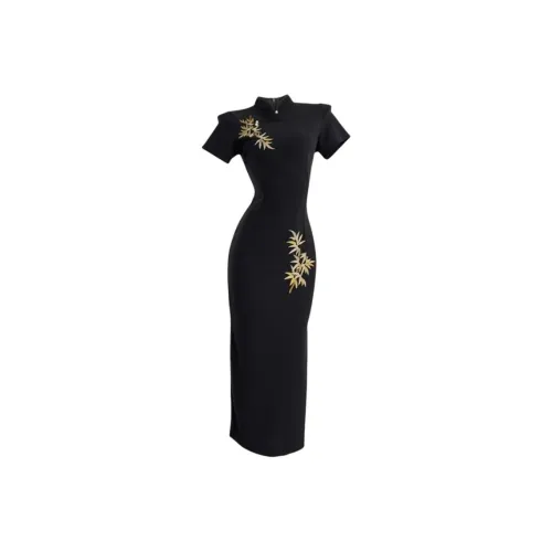 BIFH Короткий рукав Платье Женское