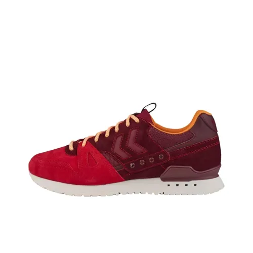 Hummel Hive Marathona Повседневный Низкий Топ Коричневый Красный Унисекс