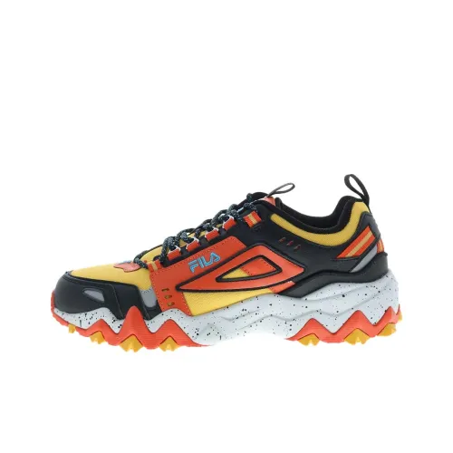 FILA Oakmont Low Топ Повседневная обувь Мужская Желто-оранжевая