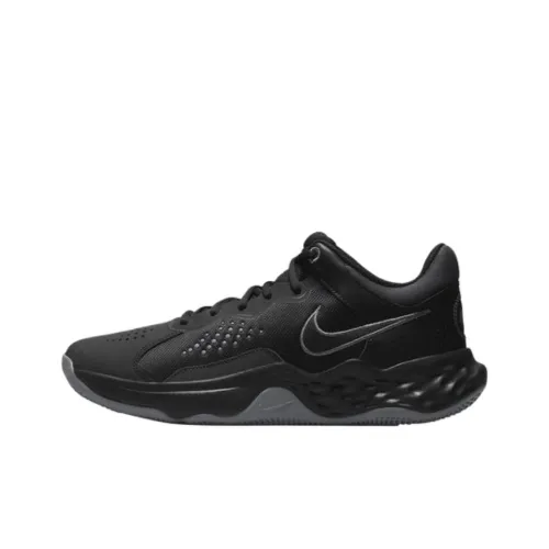 nike Fly.By MID 3 Slip Resistant Abrasion Resistant MID Топ Баскетбольные кроссовки Мужской Черный