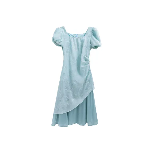 KAIMUSHI Короткий рукав Платье Женское