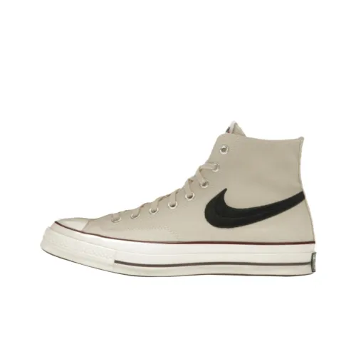 Converse Chuck 70 Противоскользящие Устойчивые к истиранию Высокие Кеды Мужские Бежевые