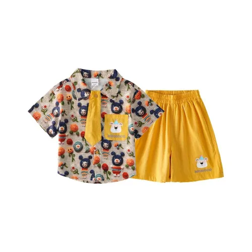 Mami Macca Повседневная спортивная одежда 2 предмета комплект с принтом для детей 3-7 лет