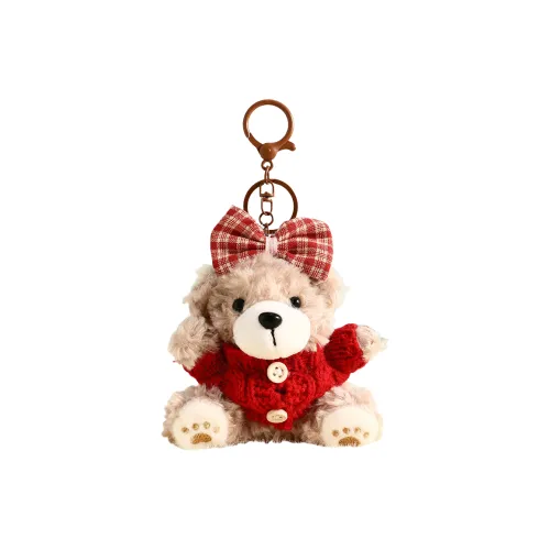 XTHOT Бант Медвежонок Кукла Плюшевая Подвеска 10 см Рекомендуемая Высота