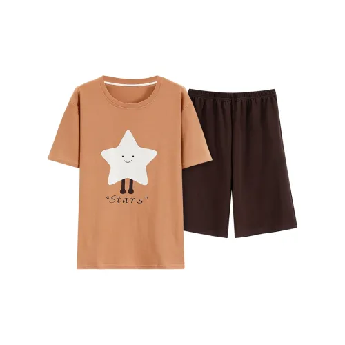 MULONGSHIJIA Linen Men's Pajama Sets