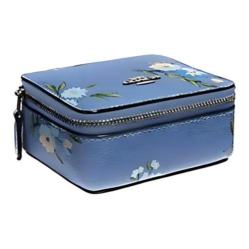 COACH Шкатулка для украшений, организаторы, синий, женские