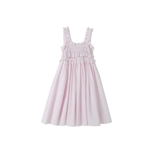 YUANYUAN GIRL Платье Розово-вишневый для детей 3-7 лет