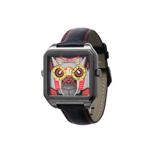 HappieWatch Кварцевый механизм Часы Унисекс Черный циферблат