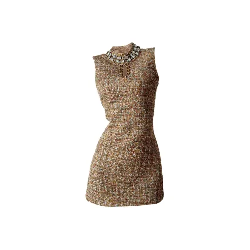 Mu Xiao Xin Без рукавов Платье Женское