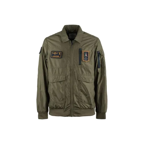 AERONAUTICA MILITARE Army Green Мужские Куртки