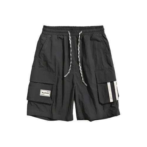 PEIMENG Серые Мужские Карго Шорты