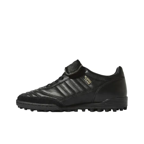 Adidas MUNDIAL Slip-resistant Abrasion-resistant Low Top Casual Shoes Unisex Black Adidas MUNDIAL Противоскользящий Устойчивый к истиранию Низкий Топ Повседневная Обувь Унисекс Черный