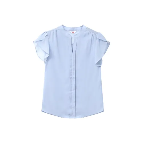 Mu Qingqing Шифон Рубашка Женская